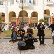 More folk-style music