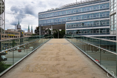 Hackerbrücke, the road to my hotel