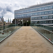 Hackerbrücke, the road to my hotel