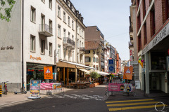 Small walk alley in Basel