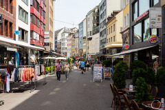 Small walk alley in Basel