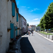 Charroux, downtown