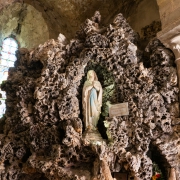 Church of Saint-Jean-Baptist in Charroux, detail