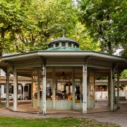 Kiosque Art Nouveau in the Celestins park