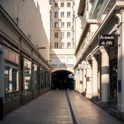 Vichy downtown, passage