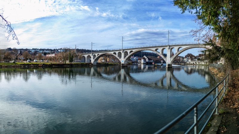 The Rail Bridge from afar